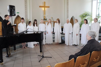 Lõuna-Eesti koguduste ühine ristimisteenistus Tartus